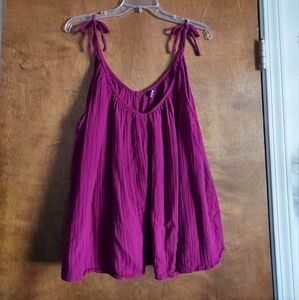 Old Navy Tie Strap Tank